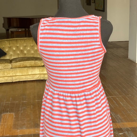 Revolve DRA periwinkle, and coral ruffled him sleeveless dress - Picture 7 of 8